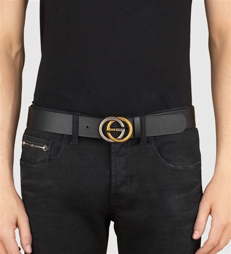 gucci interlocking g buckle|gucci interlocking belt women's.